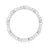 JEWEPISODE 1MM Full Moissanite Ring 925 Sterling Sliver Plated 18k Eternity Band Rings for Woman Man Sparkling Party Jewelry - Image 3