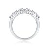 JEWEPISODE S925 Sterling Silver Jewelry Wedding Bands 3mm D Color VVS1 Moissanite Ring for Women Total 0.7CT Pass Diamond Tester - Image 3